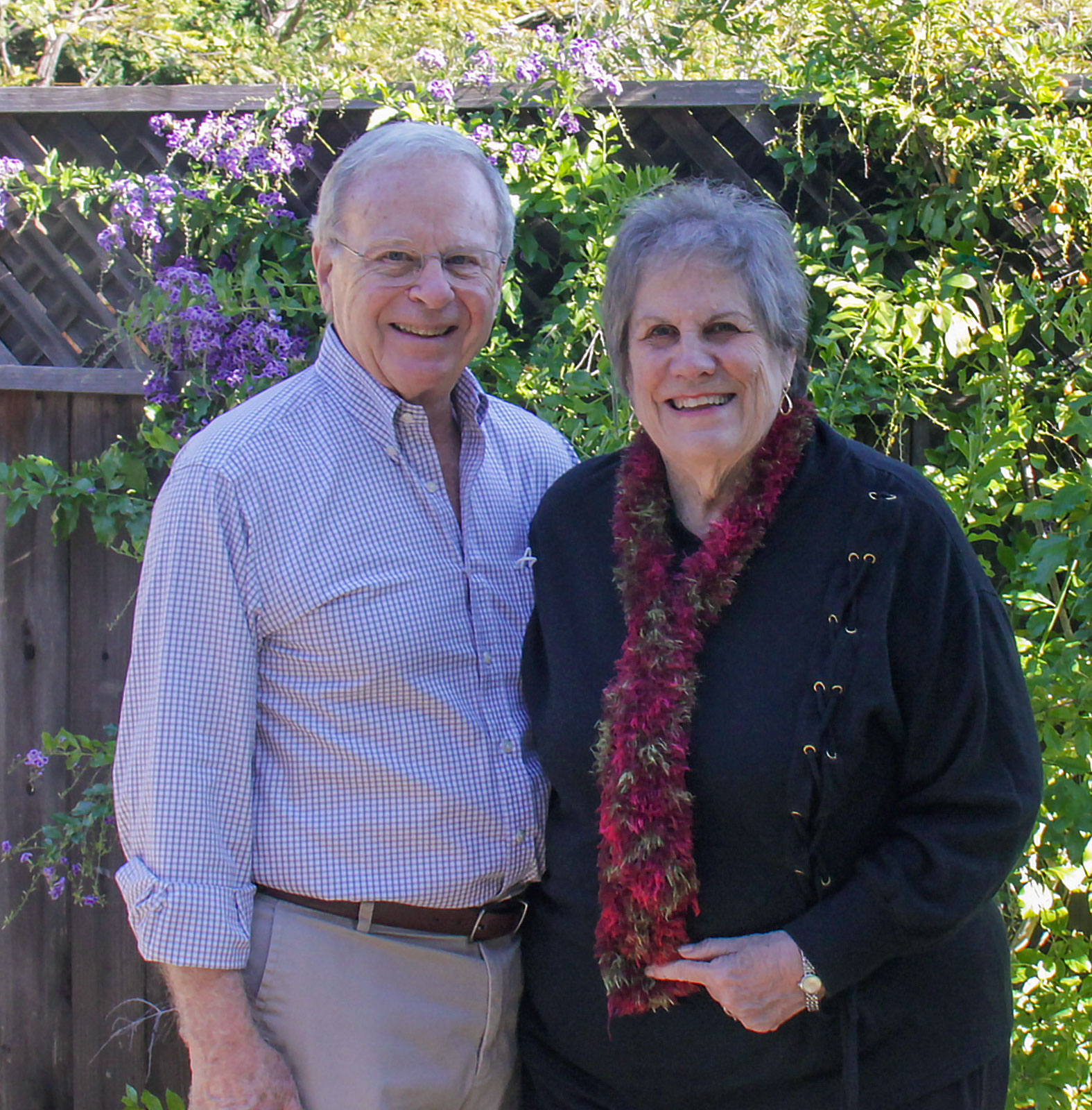 Oliver Smoot ’62 and wife, Sandra